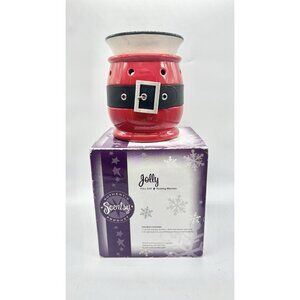 Scentsy Jolly Santa Belt Full Size Warmer Holiday Collection Christmas NEW 2010
